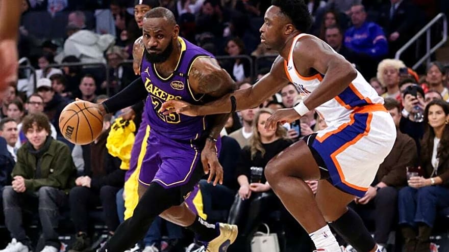 LeBron James facing New York Knicks becomes most expensive ticket since Kobe Bryant’s last game