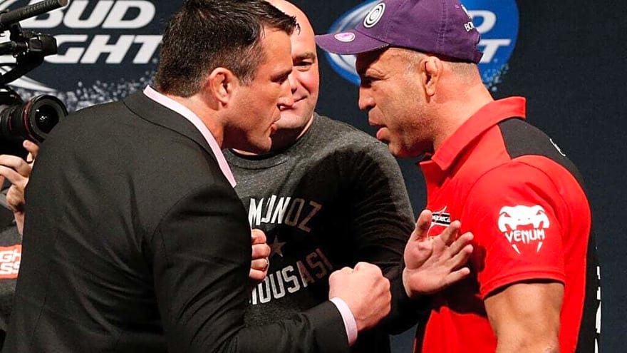 Chael Sonnen sends threat to the man who KO’d Wanderlei Silva 11 years after their infamous TUF brawl