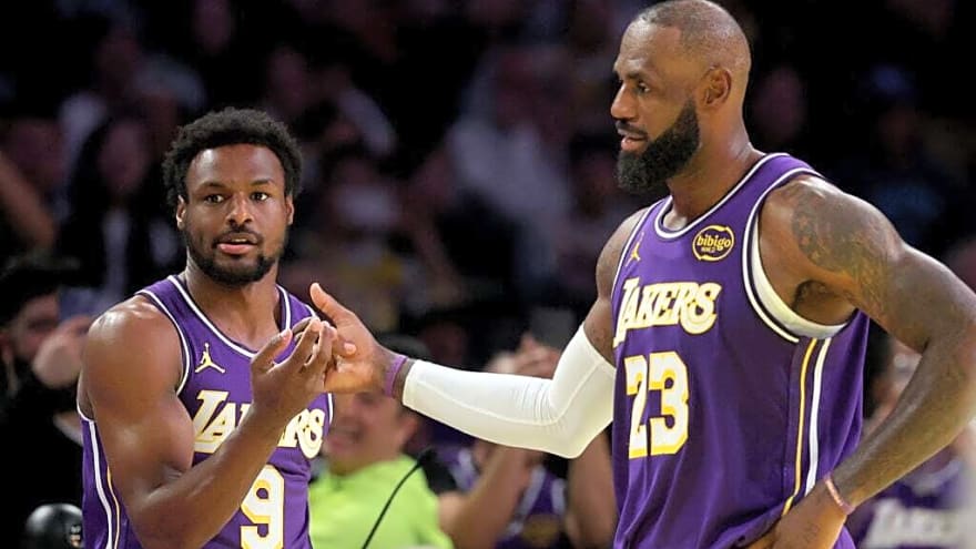 LeBron James details the Bronny James reason his latest Cleveland Cavaliers game was special
