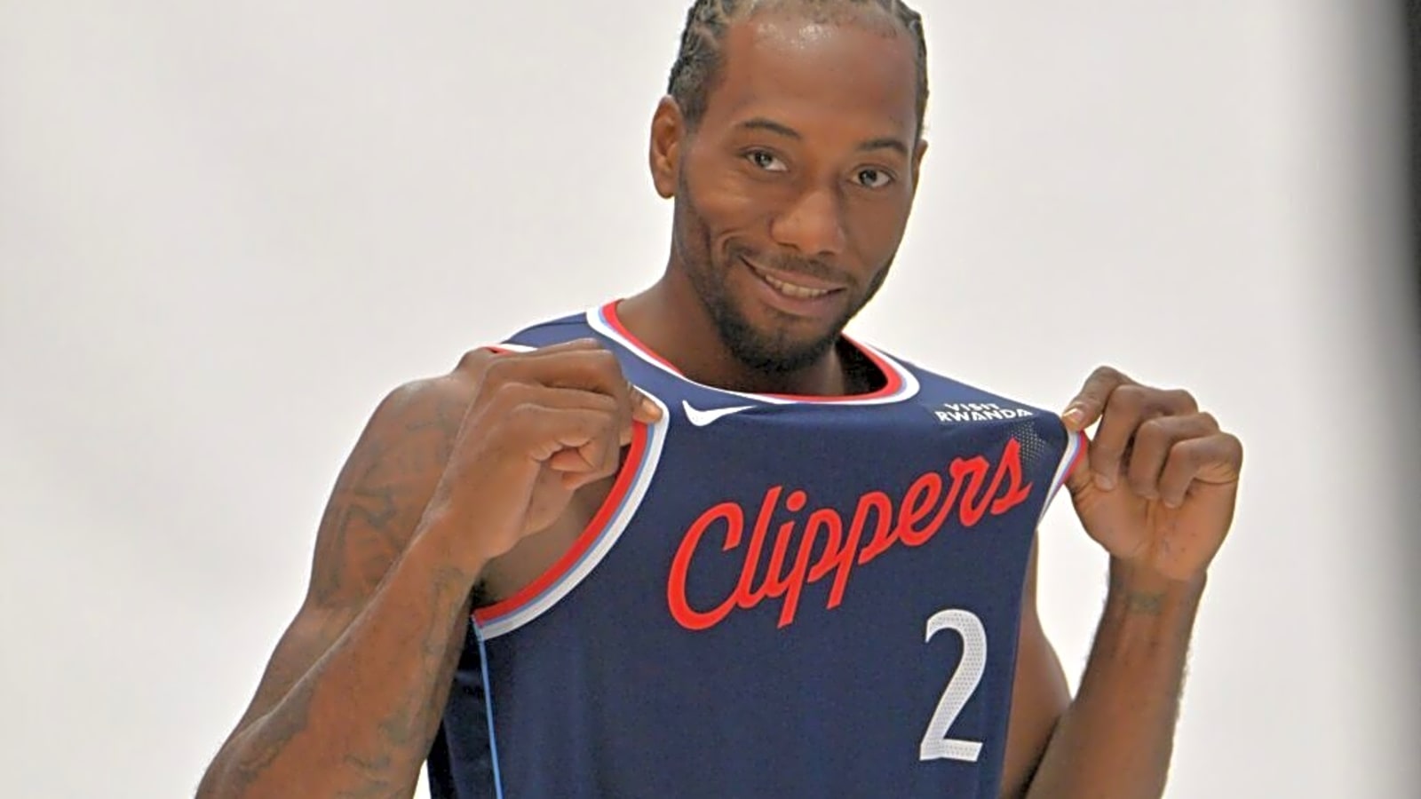 Kawhi Leonard Takes The Stand During Clippers Media Day