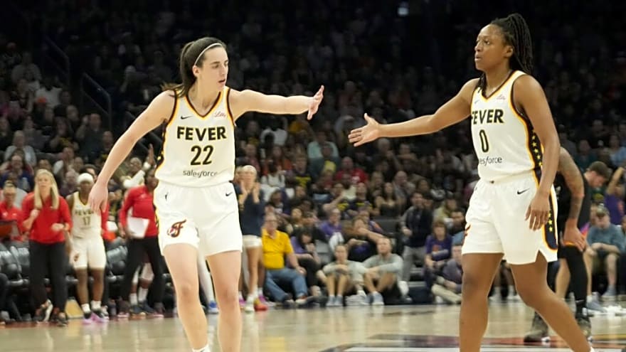 Stephanie White outlines plan for Caitlin Clark, Kelsey Mitchell after injuries