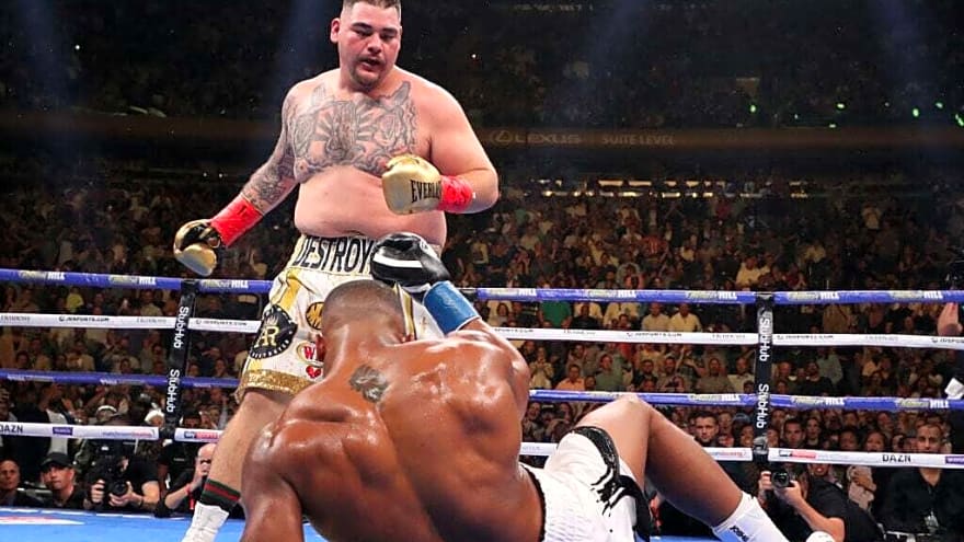 Andy Ruiz Jr gives Jake Paul key info on how to KO Anthony Joshua after ending Brit’s unbeaten run