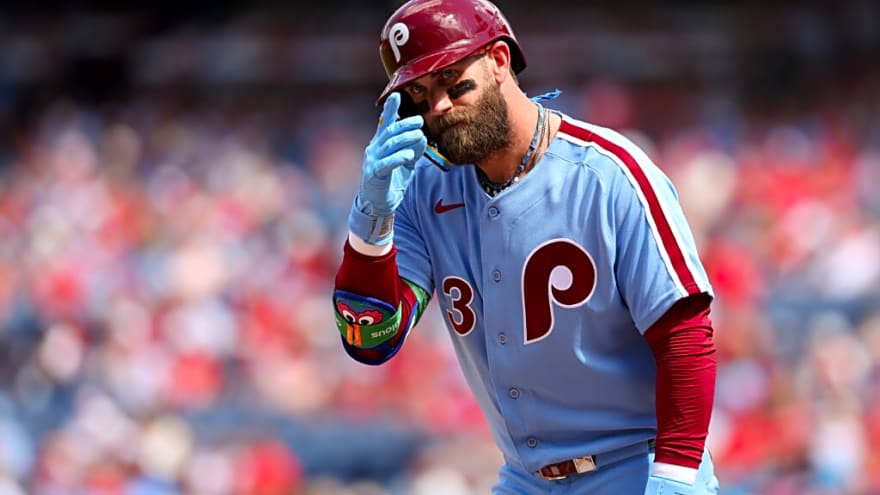 Phillies’ Bryce Harper Makes Strong Comments About Playoff Race