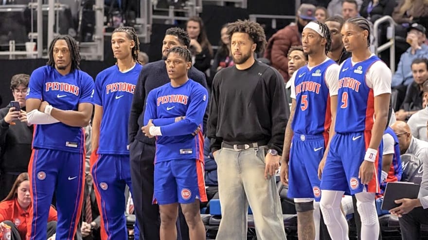 Pistons Next Man Up Mentality Fuels Depth And Flexibility