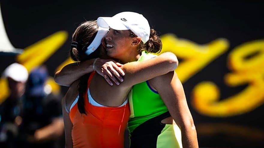 Madison Keys says what she’s been ‘banned’ from saying to Jessica Pegula after their Australian Open match