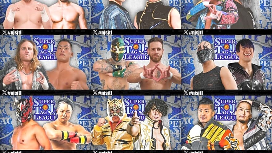 NJPW Super Jr. Tag League Teams; Two Big Matches Announced for Tanahashi Final Homecoming