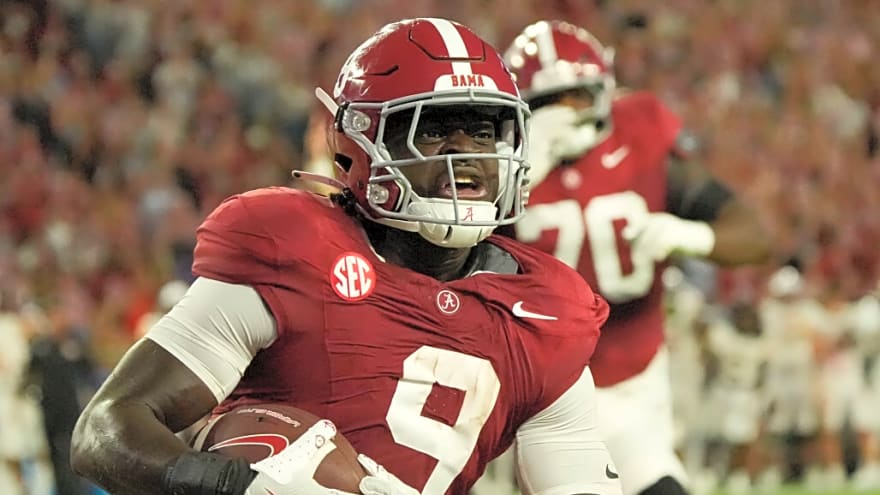 Alabama suffers its first transfer portal loss after the Rose Bowl following the departure of highly anticipated running back