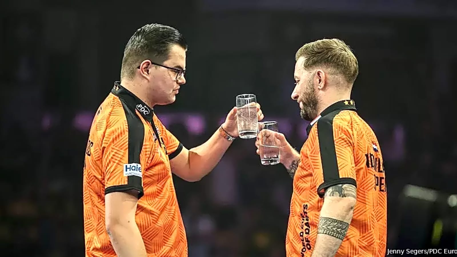 'We know we’re capable of so much more' - Disappointment for Gian van Veen & Danny Noppert after semi-final defeat at World Cup of Darts 2025