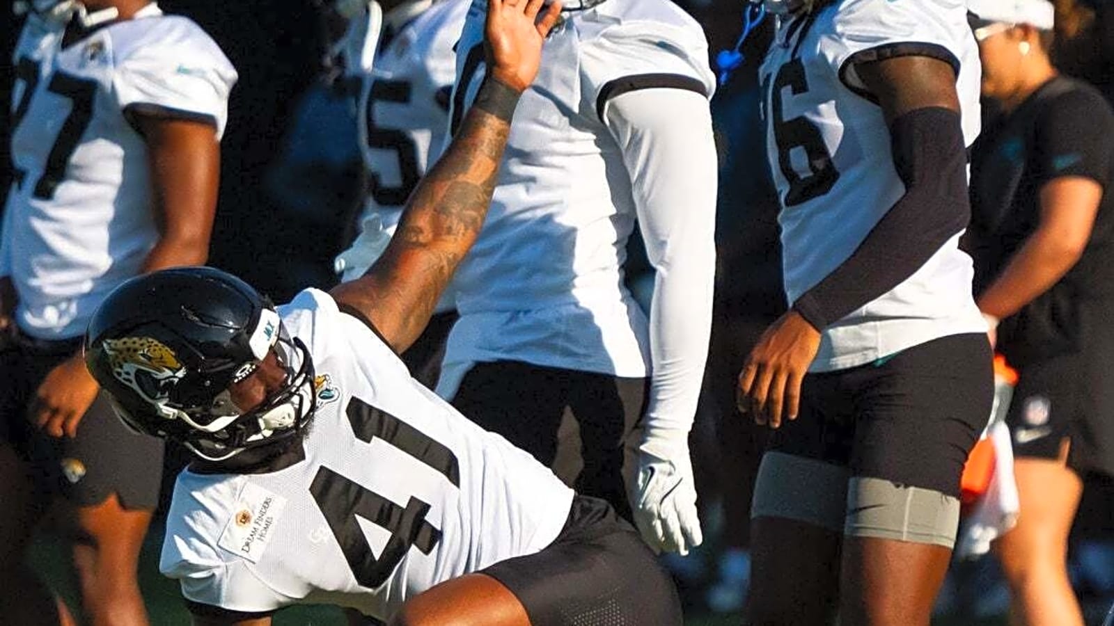 Son healthy, Jaguars DE Josh Hines-Allen reaching for stars with 2025 goals