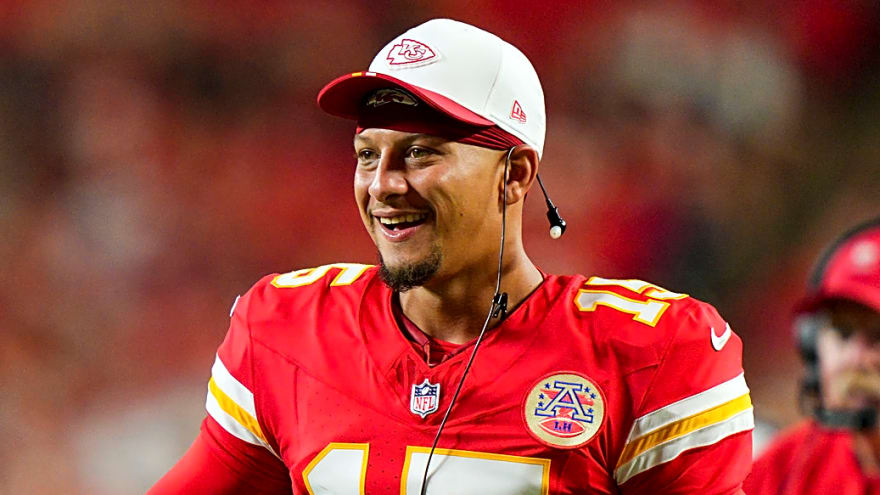 Patrick Mahomes and his wife Brittany react to Travis Kelce and Taylor Swift’s engagement