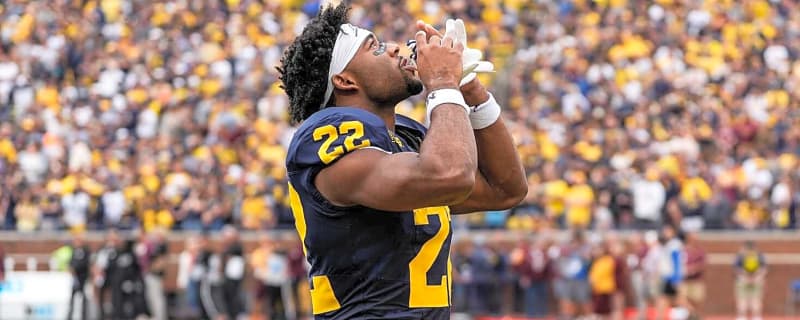 Michigan RB Justice Haynes on pace for epic season for Wolverines