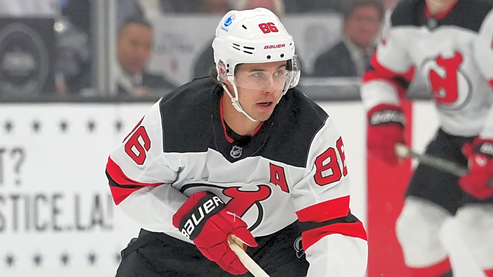 Devils' Hughes will be out longer than expected after bizarre injury
