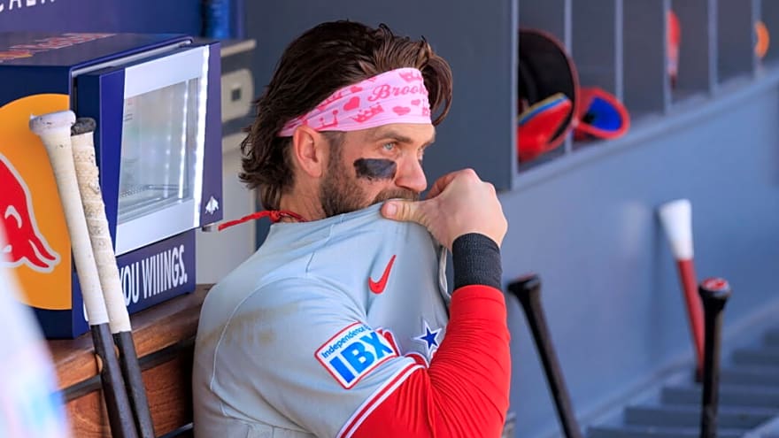 'He’s Saying He’s Not Hurt': Phillies Manager Speaks Out on Bryce Harper’s Concerning Injury Status
