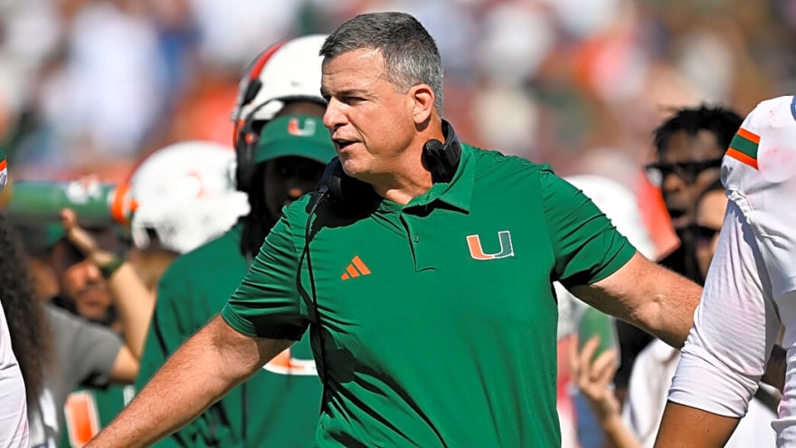 November misery continues for No. 10 Miami under Mario Cristobal