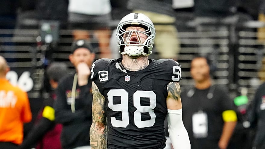 Raiders star DE Maxx Crosby speaks out amid growing tension with Las Vegas, trade buzz