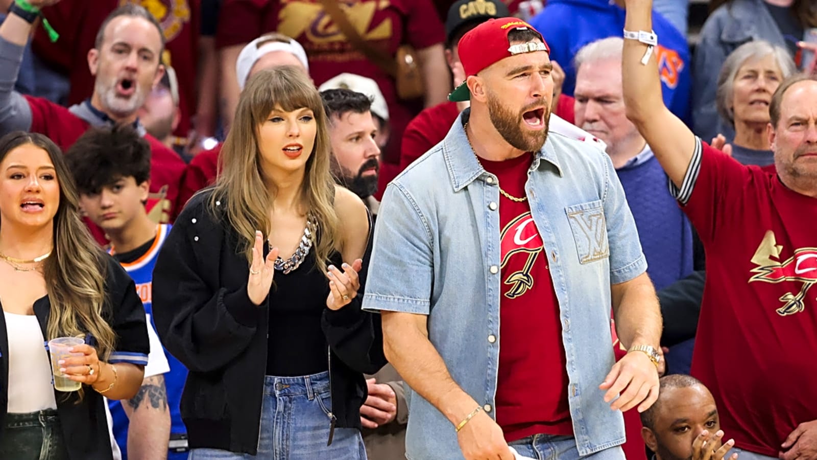 Travis Kelce had classy reaction to Knicks' Game 3 win
