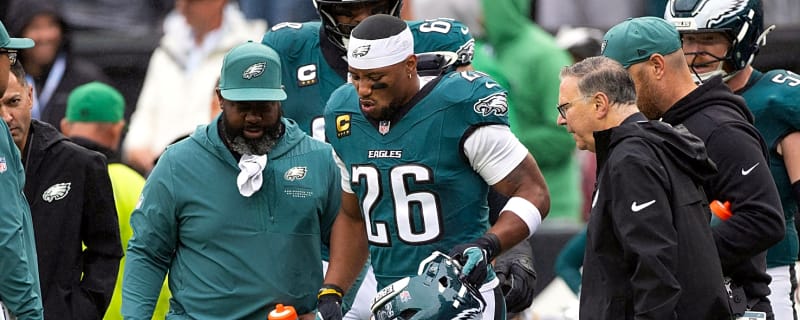Eagles get major Saquon Barkley injury update after hamstring setback