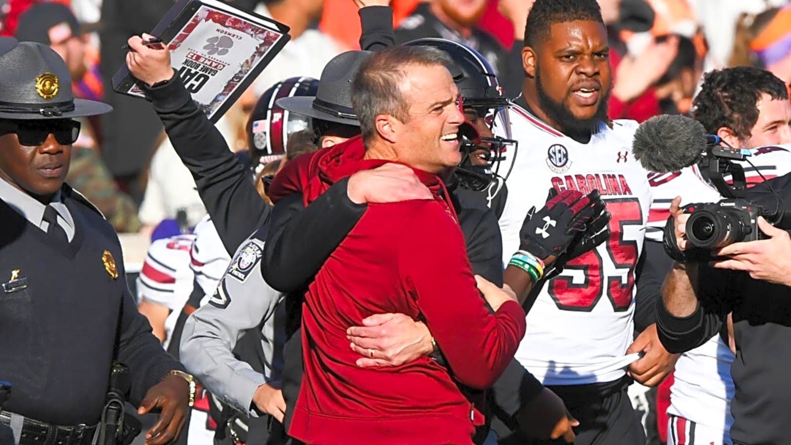 Shane Beamer&#39;s Emotional Response to George Wilson Jr.&#39;s Transfer Portal News