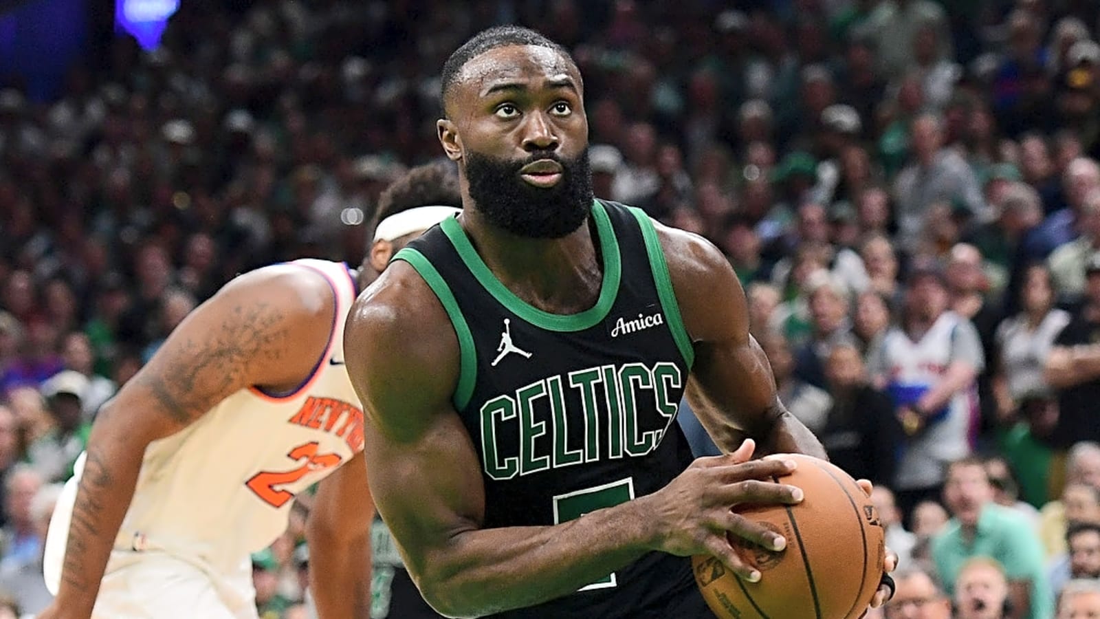 Jaylen Brown played through significant injury during postseason