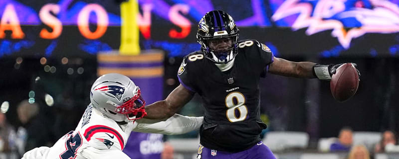 Ravens QB Lamar Jackson exits game vs. Patriots with injury