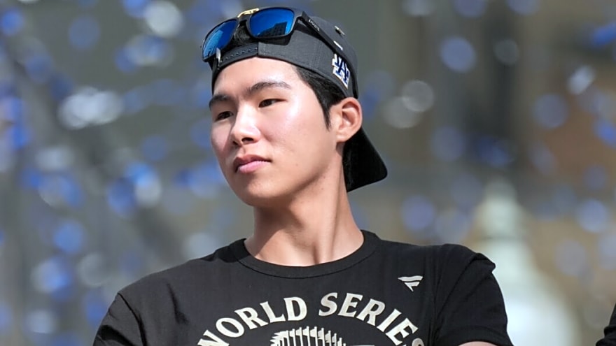 Esteury Ruiz And Hyseong Kim Receive 2025 Dodgers World Series Rings