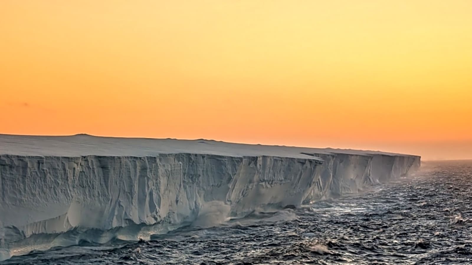 The World’s Largest Iceberg Is Falling Apart (Video)