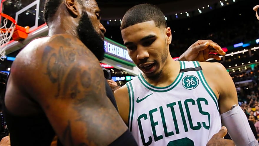 'Was Fangirling': Ex-Celtics Star Drops Wild Jayson Tatum Reaction After Posterizing LeBron James