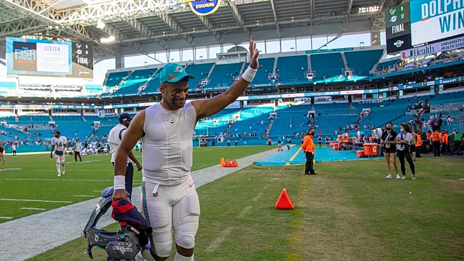 Tua Tagovailoa&#39;s future still holds a slim layer of uncertainty, and one national outlet mapped out what a divorce would demand