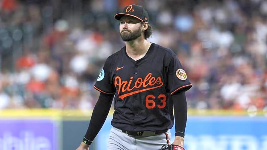 Orioles’ Brandon Young injures hamstring in first start since perfect game bid