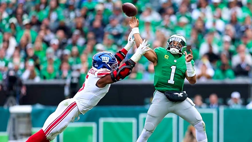 Training camp interceptions are part of Eagles QB Jalen Hurts’ process