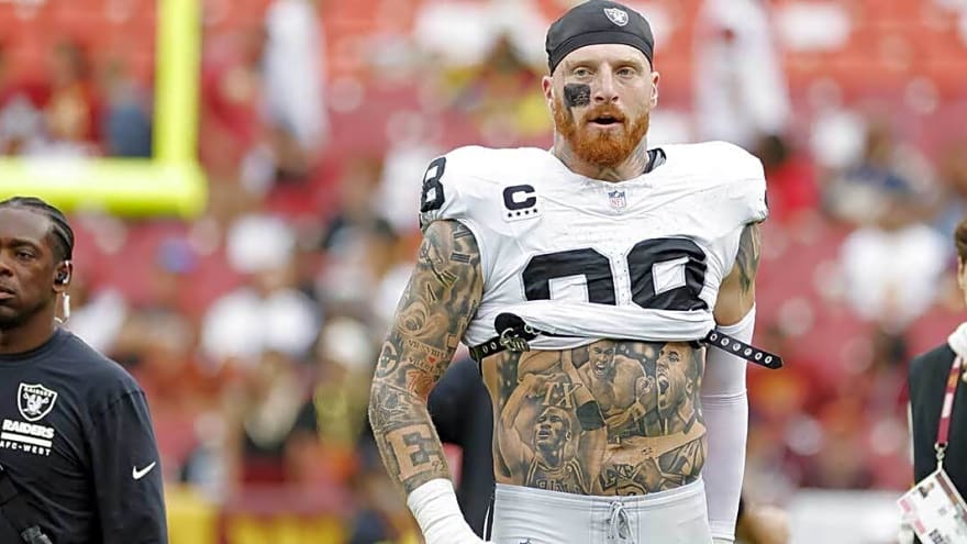 Maxx Crosby’s anger caught on camera during ugly Raiders loss to Commanders