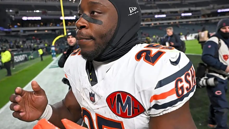 Kyle Monangai makes personal announcement after 1 season with Chicago Bears
