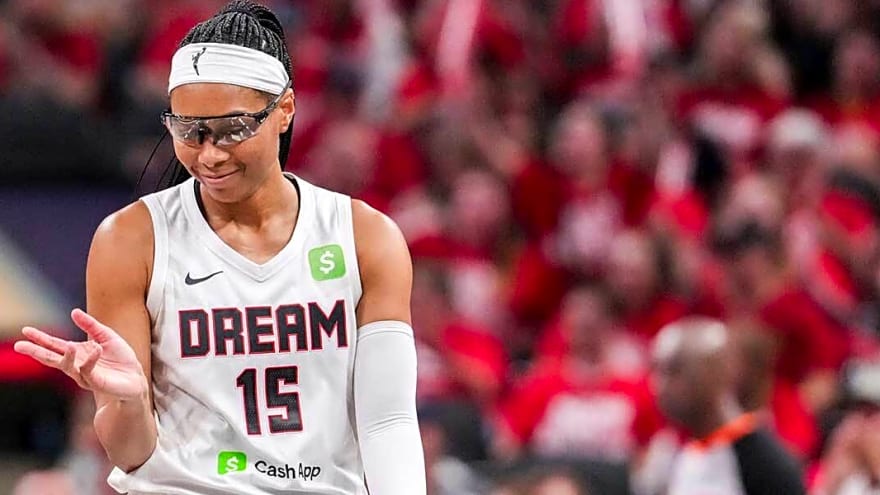 Dream set new WNBA playoff record with offensive explosion in 1st half vs. Fever