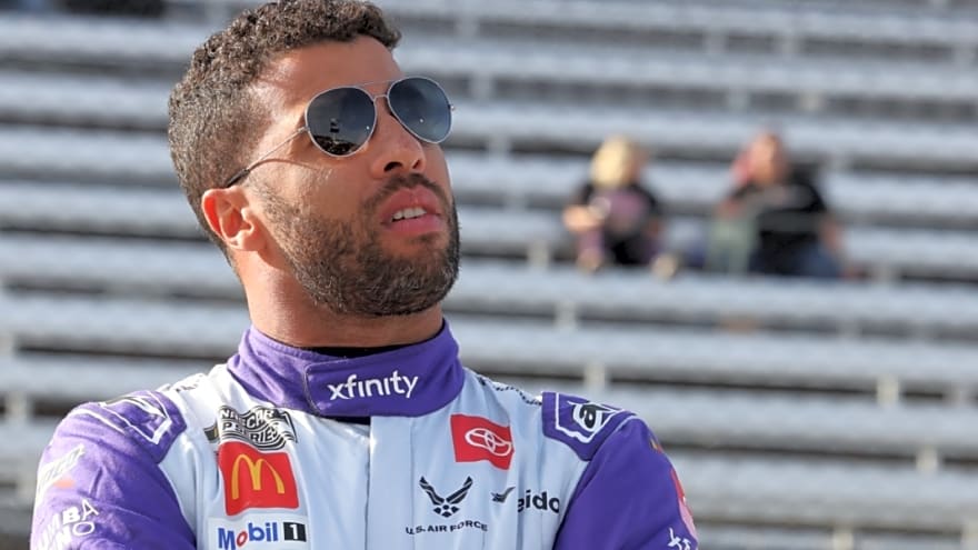 Denny Hamlin breaks down unfortunate Bubba Wallace decision on final restart at Atlanta