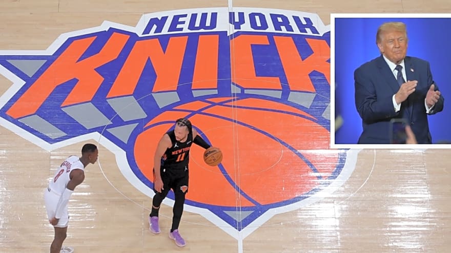 President Trump expects to attend NBA Finals at MSG after invite from Knicks owner Jim Dolan