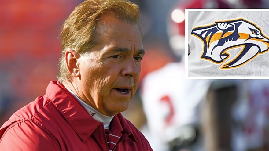 Nick Saban reveals what his role will be with the Nashville Predators as minority owner