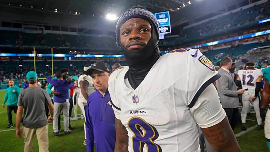 Ravens’ John Harbaugh disagrees with Lamar Jackson injury conspiracies