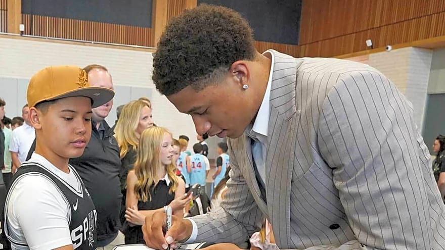 Carter Bryant’s Spurs contract creates first ‘crazy’ NBA moment