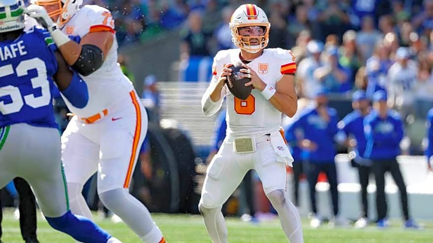 Buccaneers’ Rachaad White reveals similarities between Baker Mayfield, Tom Brady