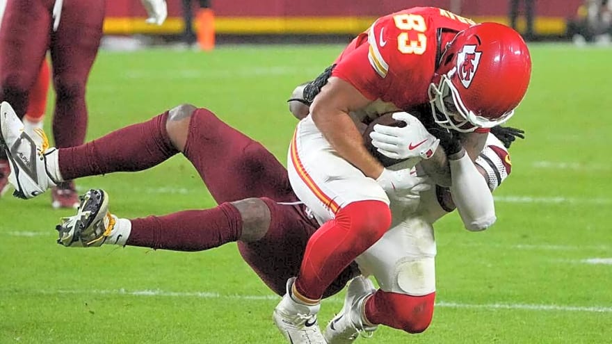 How much Commanders’ Frankie Luvu was fined for hip-drop tackle vs Chiefs