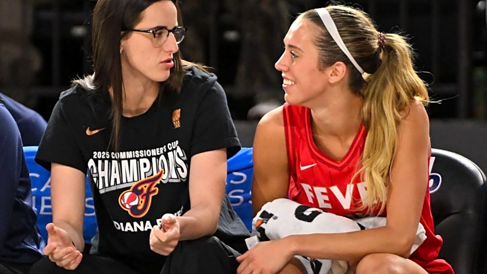 Lexie Hull reacts to Caitlin Clark’s surprise move