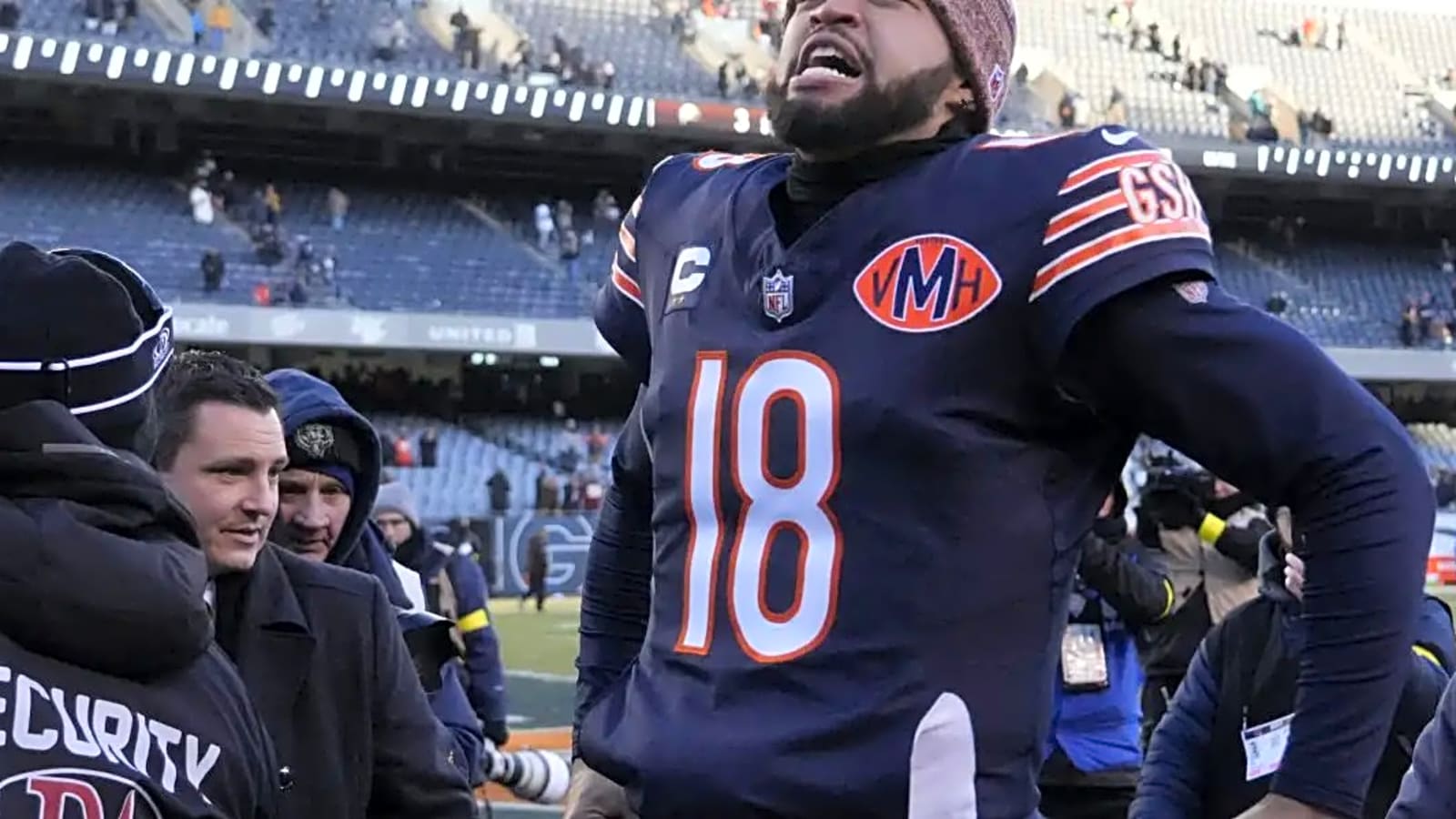 Caleb Williams sends warning to the Green Bay Packers after historic playoff win