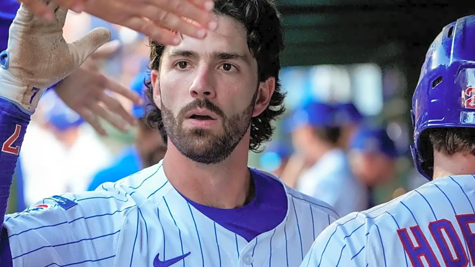 Chicago Cubs see star leave with left glute cramp