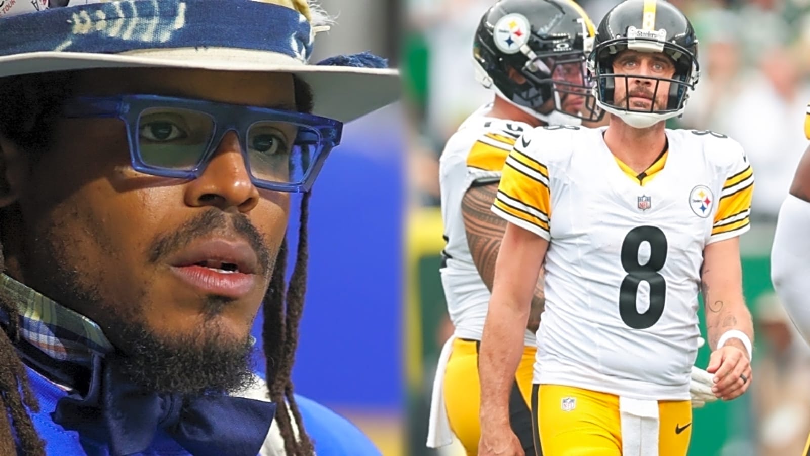 Cam Newton opines on whether the Pittsburgh Steelers are legitimate threat in AFC