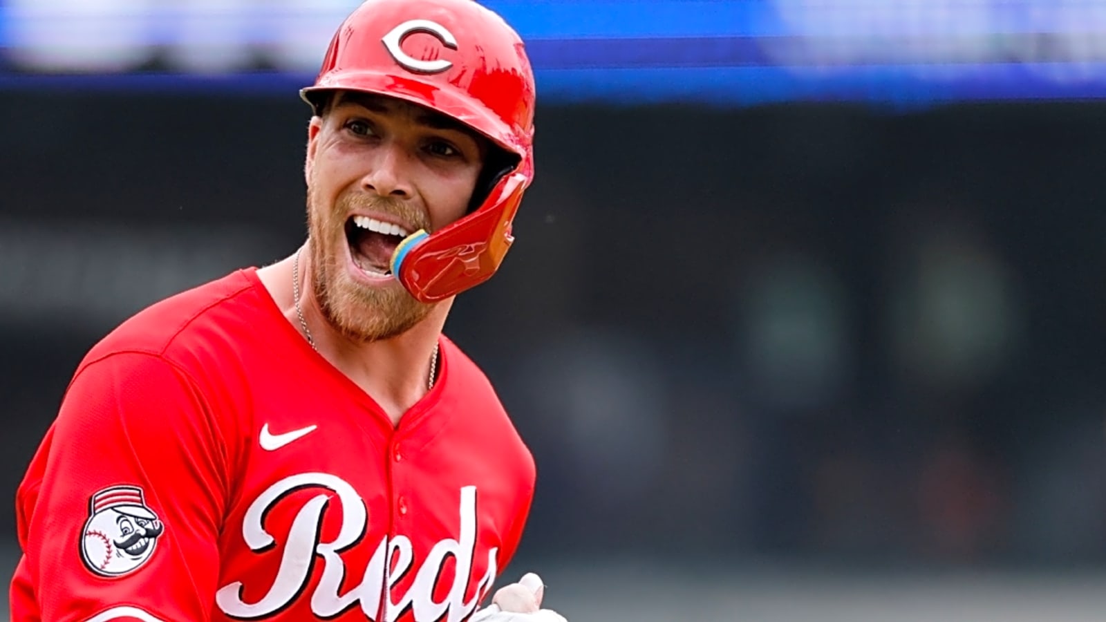 Reds catcher Tyler Stephenson reveals Talladega Nights themed gear ahead of MLB Speedway Classic