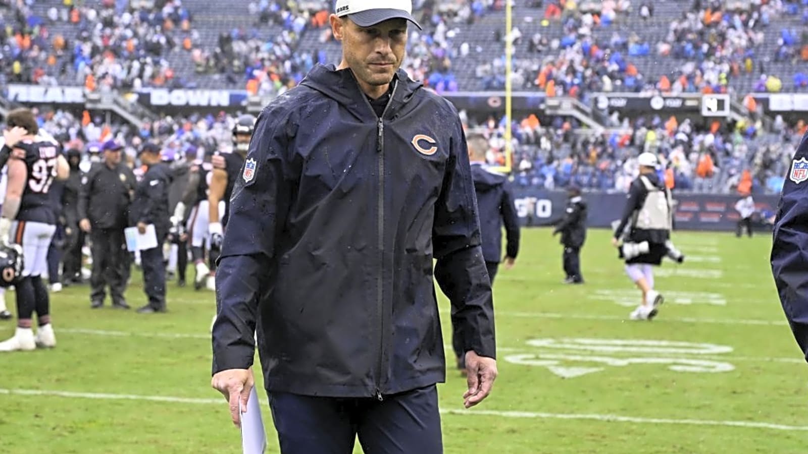 Ben Johnson reacts to sudden Chicago Bears retirement