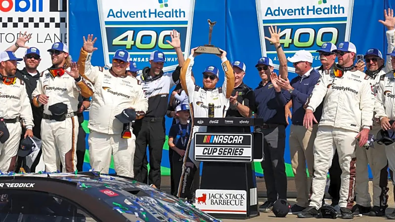 Tyler Reddick matches Dale Earnhardt with 2026 NASCAR start