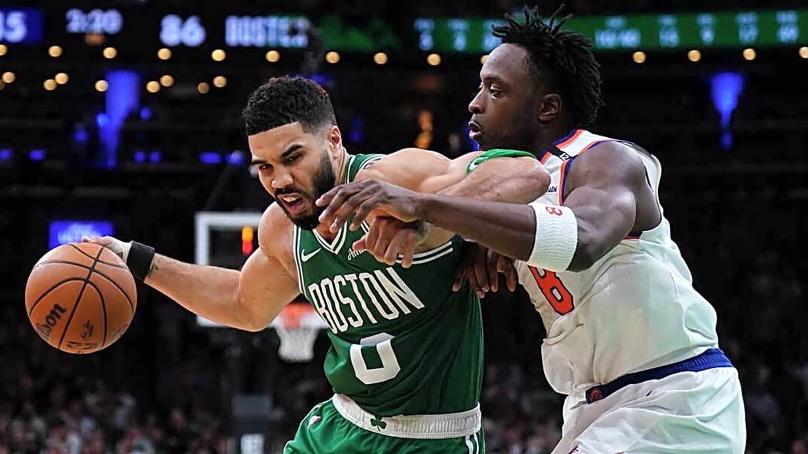 Shaq blatantly trolls Celtics’ 3-point compulsion after Game 2