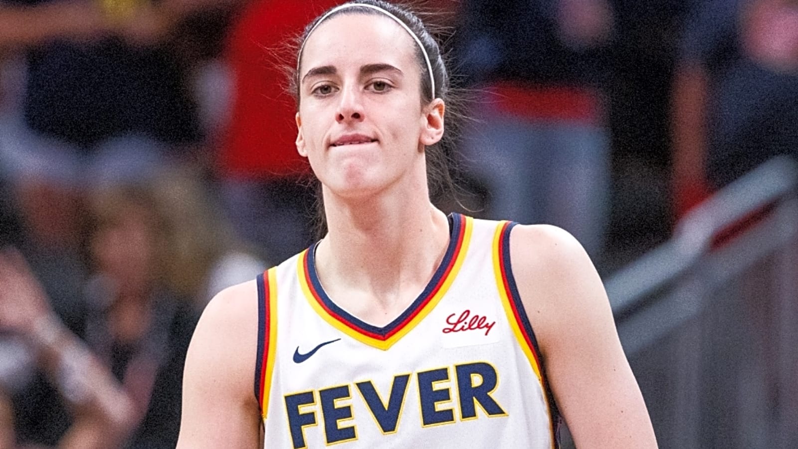 Caitlin Was Here: Fever fans outfitted with clever Caitlin Clark shirt vs. Storm to celebrate Nike deal