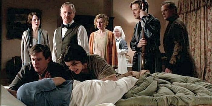 Sybil’s death in 'Downton Abbey'